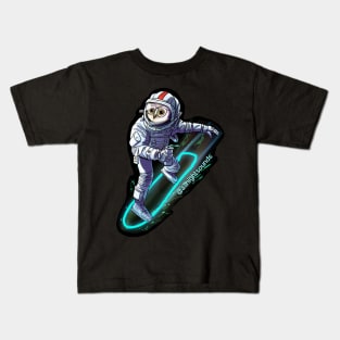 Galaxy Owl Man Kids T-Shirt